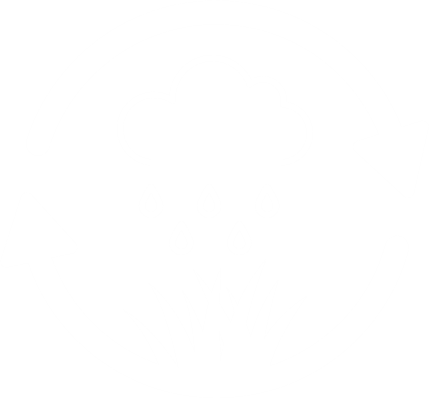 Rain cloud and grass icon